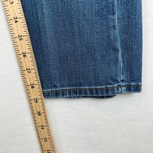 Levis 511 Jeans Boys 29x31 18 Blue Slim Straight‎ Dark Wash Stretch Denim - Picture 4 of 7